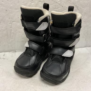 Used Snowjam JR Boys Snowboard Boots Black Junior 01 11855-S000189551