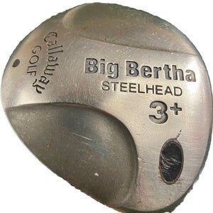 Callaway Big Bertha Steelhead 3+ Wood Memphis 10 Stiff Steel 42" New Grip RH