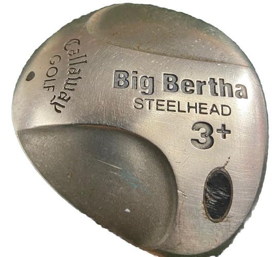 Callaway Big Bertha Steelhead 3+ Wood Memphis 10 Stiff Steel 42" New Grip RH