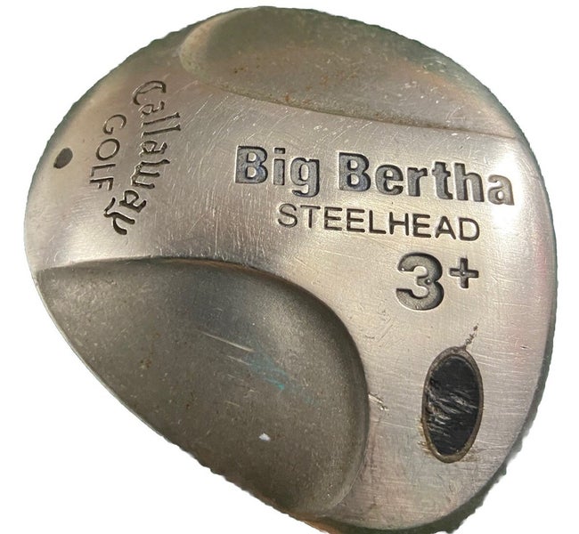 Callaway Big Bertha Steelhead 3+ Wood Memphis 10 Stiff Steel 42" New Grip RH