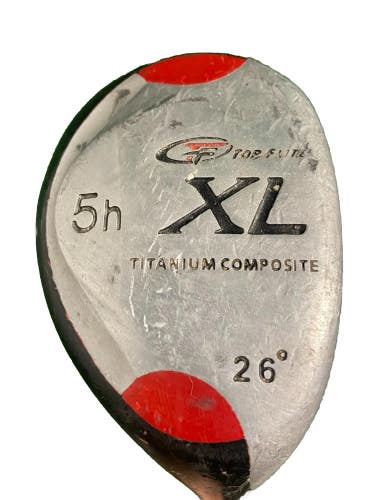 Top Flite XL Titanium Composite 5h Hybrid 26* RH Men's Regular Steel 38"