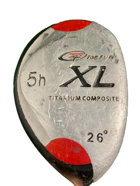 Top Flite XL Titanium Composite 5h Hybrid 26* RH Men's Regular Steel 38"