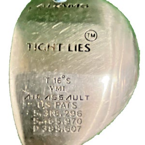 Adams Tight Lies 3 Wood VMI Air Assault 16* Left-Handed Regular SuperShaft  LH