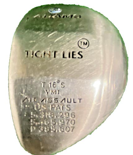 Adams Tight Lies 3 Wood VMI Air Assault 16* Left-Handed Regular SuperShaft LH