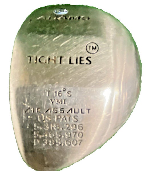 Adams Tight Lies 3 Wood VMI Air Assault 16* Left-Handed Regular SuperShaft  LH