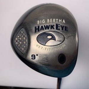 Callaway Hawkeye VFT Driver 9* GBB System 60 Regular Graphite Mens RH