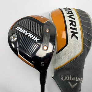Callaway Mavrik 5 Fairway Wood 18* EvenFlow Riptide 5.5 60g Regular RH HC