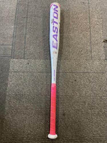 Used Easton PINK SAPPHIRE BB/SB Fastpitch Bat White 27" 11614-S000219598