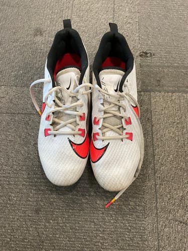 Used Nike VAPOR Adult FB Cleats White Senior 13 11614-S000219597