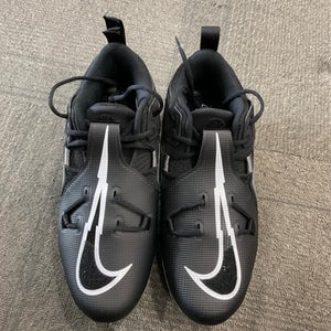 Used Nike ALPHA MENACE Adult FB Cleats Black Senior 11 11614-S000219422