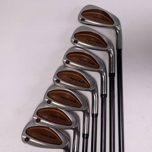 TaylorMade Burner Oversize Iron Set 4-PW Bubble R-80 Plus Regular Graphite RH