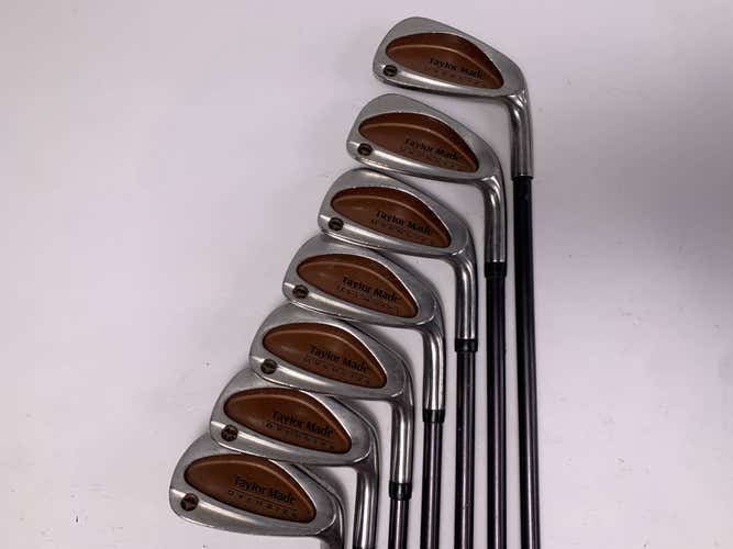 TaylorMade Burner Oversize Iron Set 4-PW Bubble R-80 Plus Regular Graphite RH