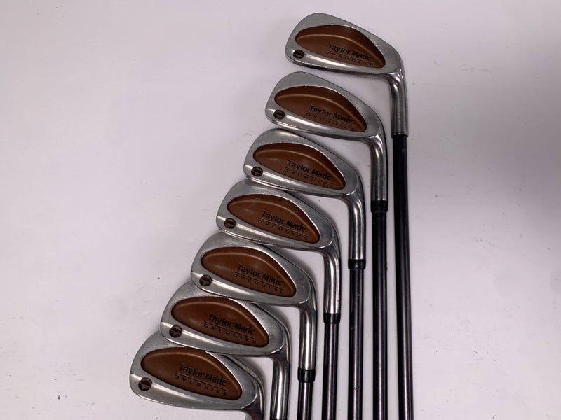 TaylorMade Burner Oversize Iron Set 4-PW Bubble R-80 Plus Regular Graphite RH