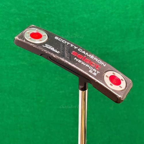 Scotty Cameron Select Newport 2.6 Black 33" Center-Shaft Putter Titleist W/ HC