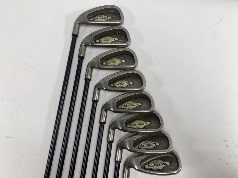 Callaway X-12 Iron Set 3-PW RCH 96 Regular Graphite Mens LH