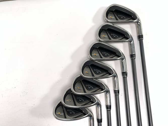 Callaway X2 Hot Iron Set 5-PW+GW 60g Regular Graphite Mens RH