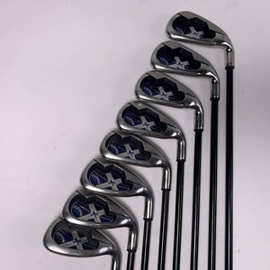 Callaway X-18 Iron Set 3-PW System CW75 75g Regular Graphite Mens RH