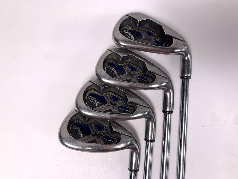 Callaway X-18 Iron Set 7-PW Uniflex Steel Mens RH