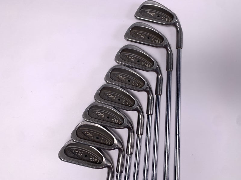 Ping Eye 2 Iron Set 3-PW Black Dot ZZ Stiff Steel Mens RH