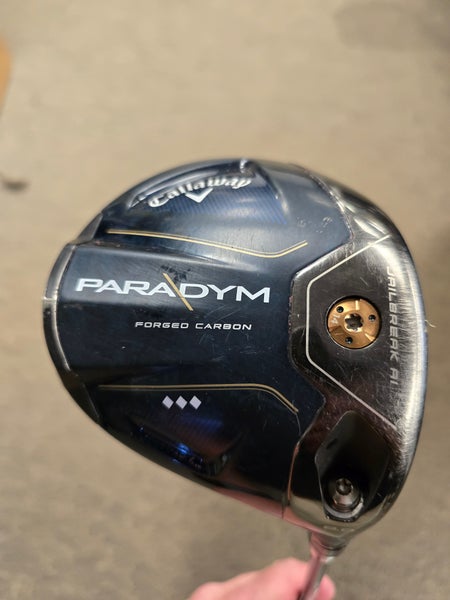 Pre Owned Men's Callaway Paradym Triple Diamond Right Handed Driver Stiff Flex Loft 8
