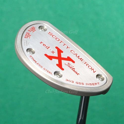 Scotty Cameron Red X Mallet 35" Putter Golf Club Titleist w/ Headcover