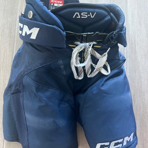 Navy blue hockey pants