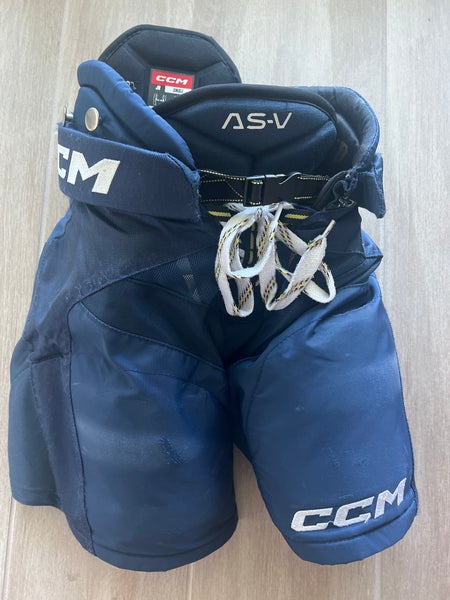 Navy blue hockey pants
