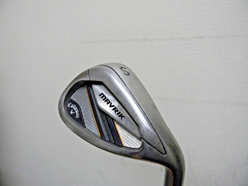 IN GOOD CONDITION CALLAWAY MAVRIK SAND WEDGE TRUE TEMPER XP95 STEEL STIFF  56*