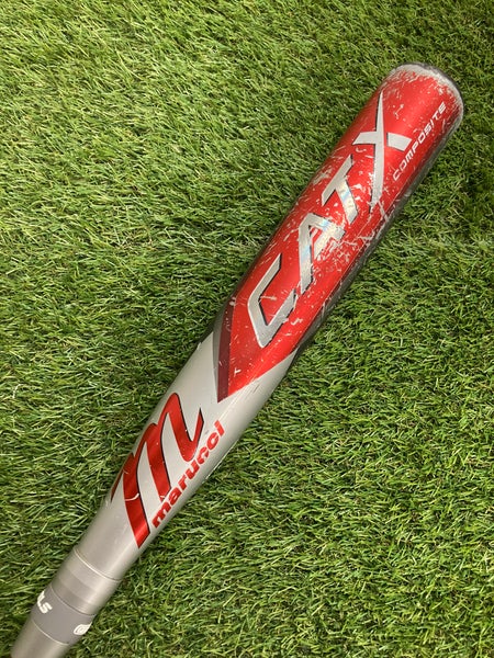 2023 Marucci CAT X Composite Bat USSSA Certified (-5) Composite 27 oz 32" (Used)