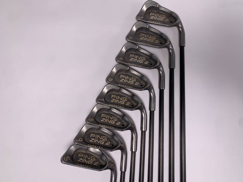 Ping Zing 2 Iron Set 3-SW Black Dot G Loomis Regular Graphite Mens RH-Missing PW
