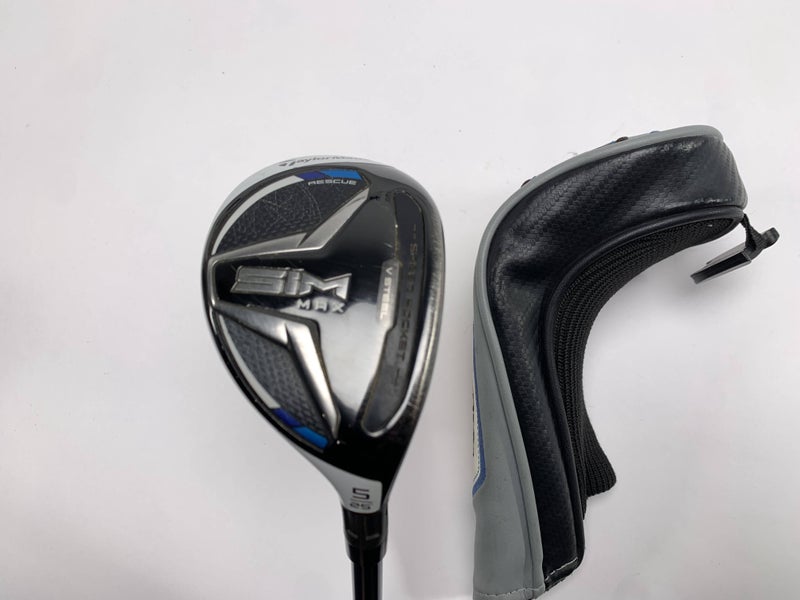 TaylorMade SIM MAX 5 Hybrid 25* Fujikura Ventus Blue 7S Stiff RH HC