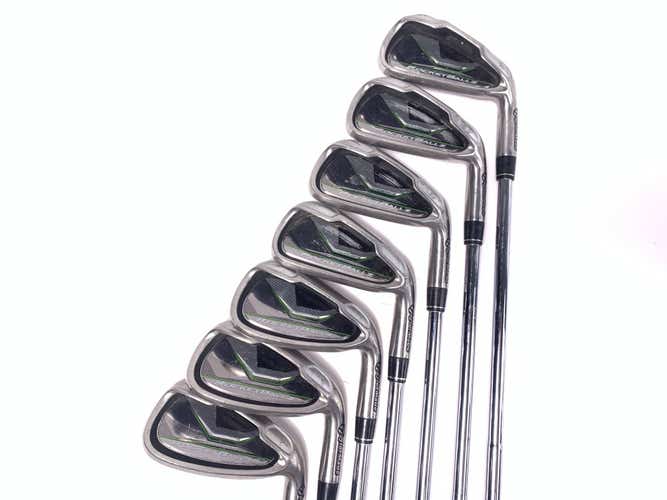 TaylorMade RocketBallz Iron Set 4-PW Stiff Steel Mens RH