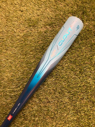 2024 Rawlings Clout Alloy Bat USSSA Certified (-10) Alloy 18 oz 28" (Used)