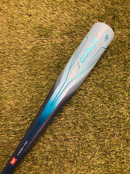 2024 Rawlings Clout Alloy Bat USSSA Certified (-10) Alloy 18 oz 28" (Used)