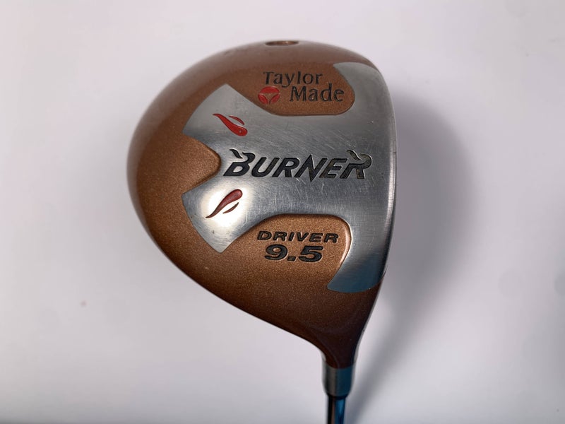 TaylorMade Burner Bubble Driver 9.5* Dynamic Gold Stiff Steel Mens RH