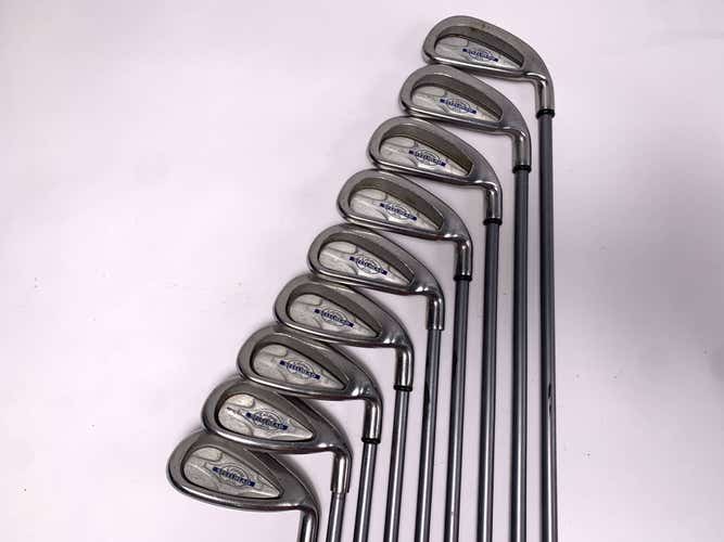 Callaway X-14 Iron Set 3-PW+AW Steelhead X-14 Regular Graphite Mens RH