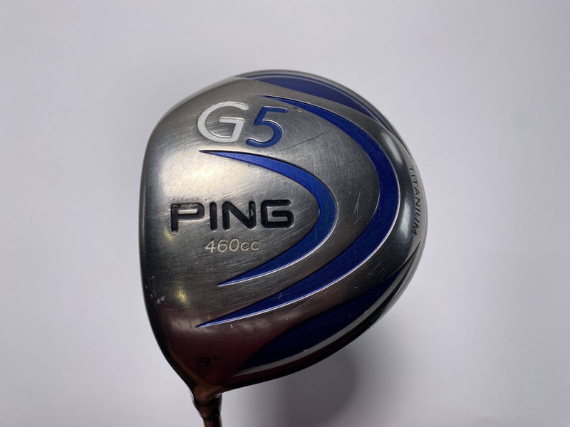 Ping G5 Driver 9* Aldila NVS Orange 65g Stiff Graphite Mens LH