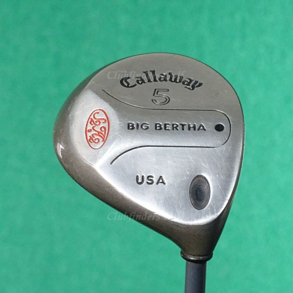 Callaway Original Big Bertha Fairway 5 Wood RCH 90 Graphite Regular *READ*