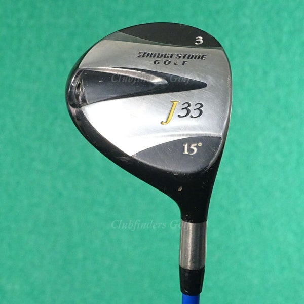 Bridgestone J33 Fairway 15 3 Wood Grafalloy ProLaunch Blue 65S Graphite Stiff