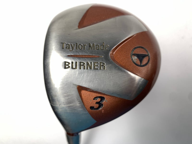 TaylorMade Burner 1998 3 Fairway Wood 15* Bubble 2 S-90 Stiff Graphite Mens LH