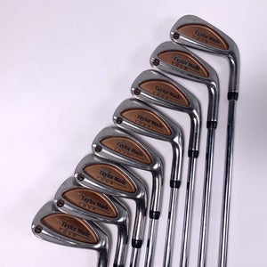 TaylorMade Burner Tour Iron Set 3-PW Precision Rifle S-100 100g Stiff RH