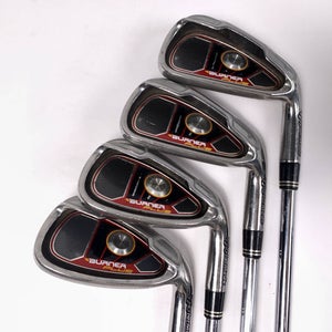 TaylorMade Burner Plus Iron Set 6-PW Burner Superfast 85g Regular RH No 8 iron