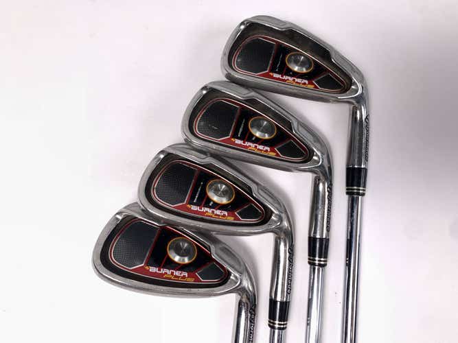 TaylorMade Burner Plus Iron Set 6-PW Burner Superfast 85g Regular RH No 8 iron