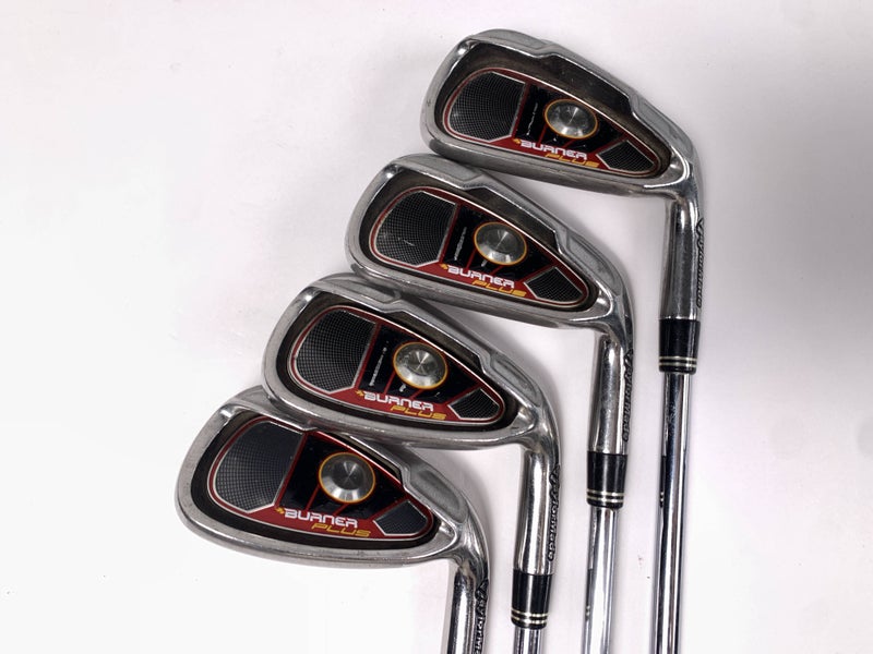 TaylorMade Burner Plus Iron Set 6-PW Burner Superfast 85g Regular RH No 8 iron