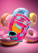 New 11.50" I-Webbing Pink Sprinkles Edition