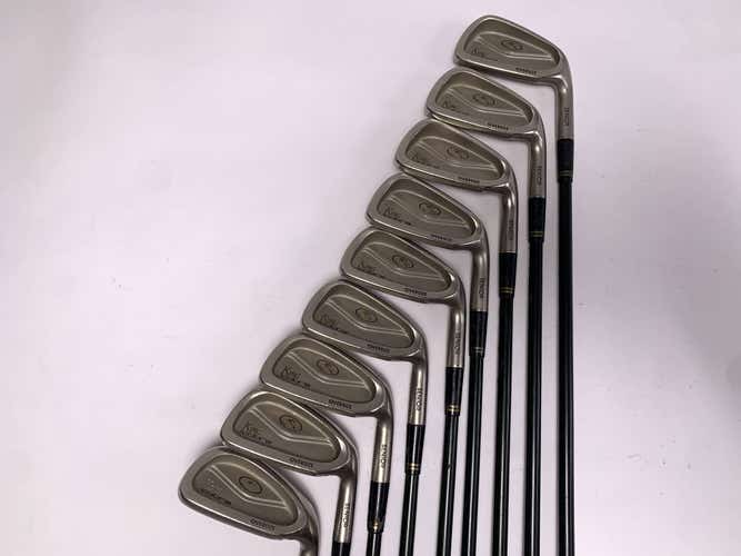 Cobra King Cobra Oversize Iron Set 3-PW+SW King Senior Graphite Mens RH