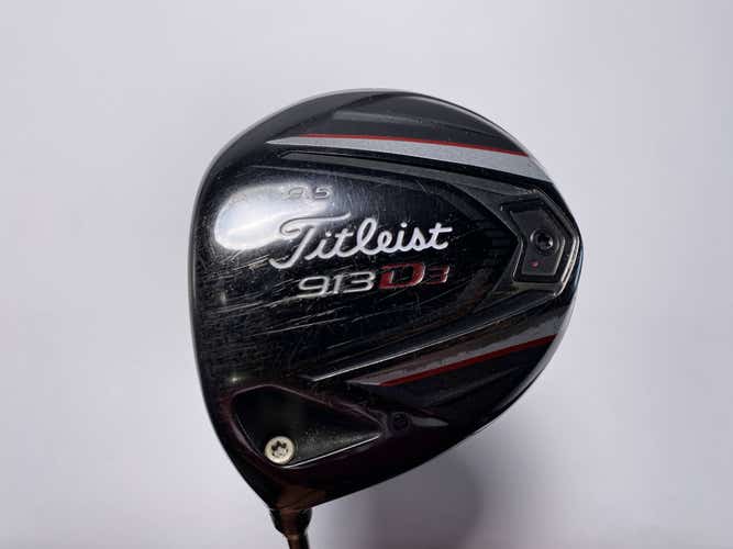 Titleist 913 D3 Driver 9.5* Mitsubishi Rayon Diamana Black D+72x5ct 72g Stiff LH