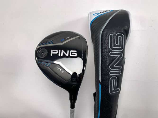 Ping G440 MAX 3 Fairway Wood 15* Alta CB 65g Regular Graphite Mens RH HC NEW