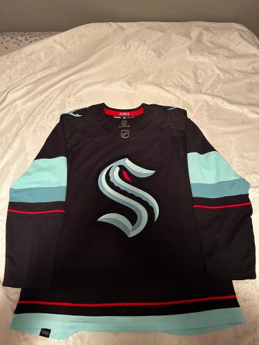 Seattle Kraken Home Jersey - Adult Large - Adidas - WITH TAGS