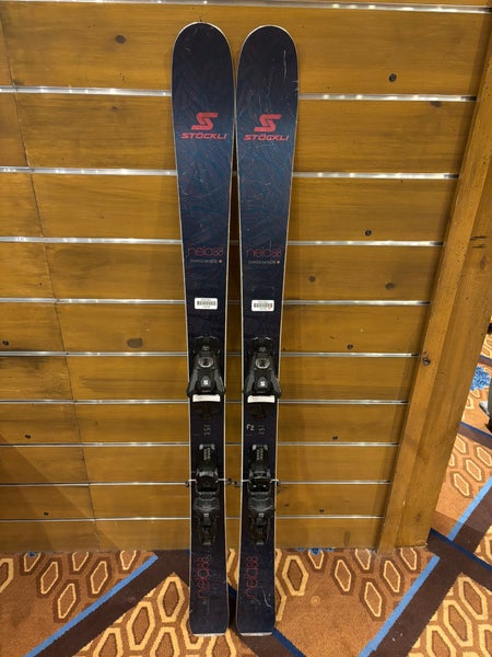 2025 Stockli Nela 88 Skis With Salomon Bindings 152cm